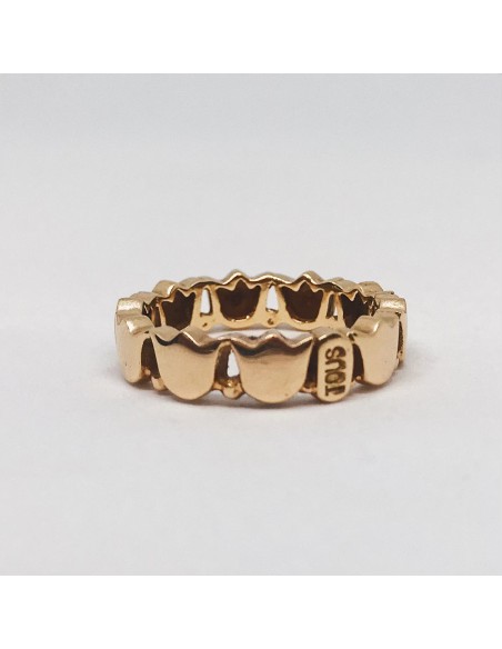 Sortija Tous en oro rosa