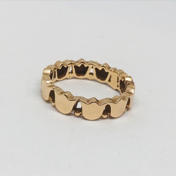 Sortija Tous en oro rosa 2