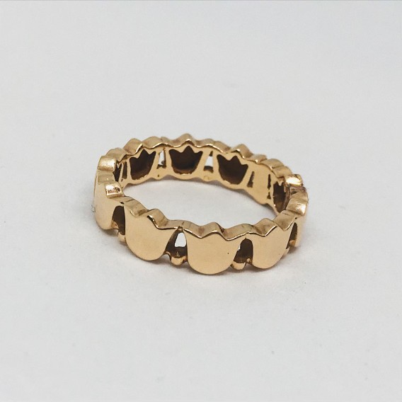 Sortija Tous en oro rosa