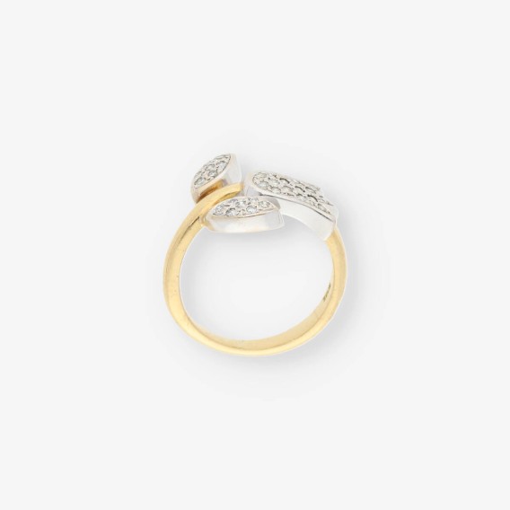 Anillo Tous en oro 18kt con brillantes