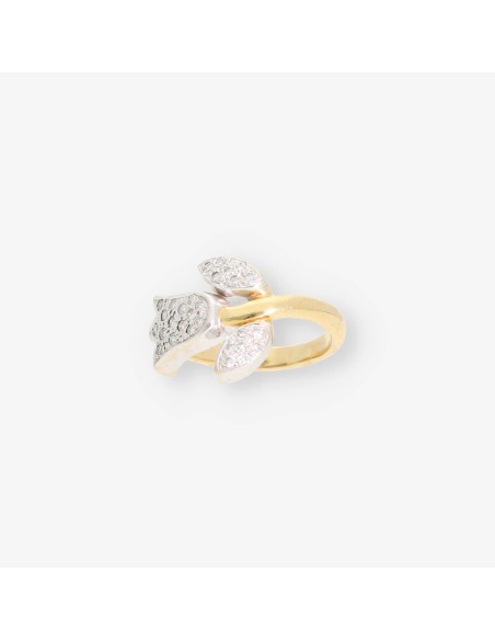 Anillo Tous en oro 18kt con brillantes