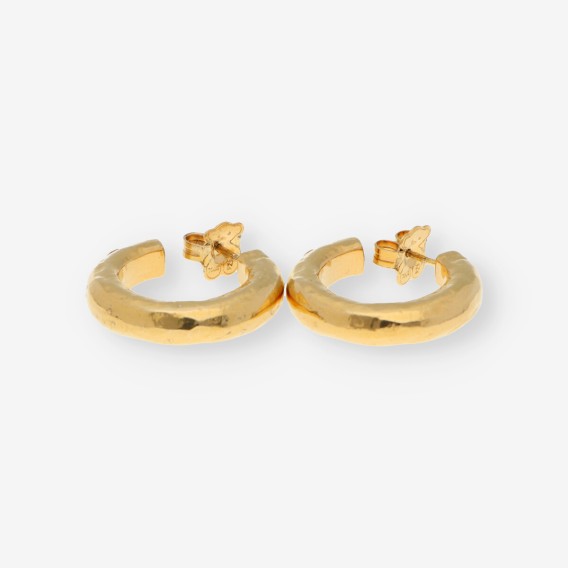 Pendientes Tous en plata baÃ±ado en oro 18kt