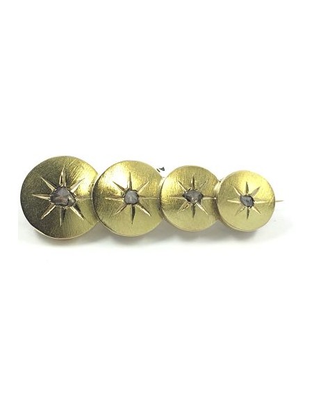 Broche en oro y diamantes