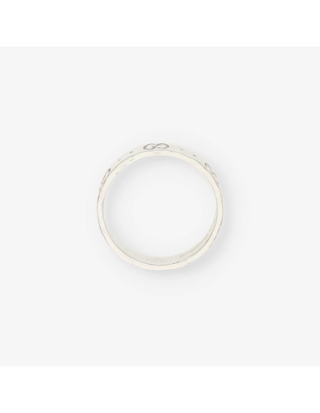 Anillo Gucci oro blanco 18kt