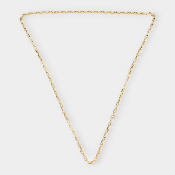 Cadena de calabrotes en oro 18kt