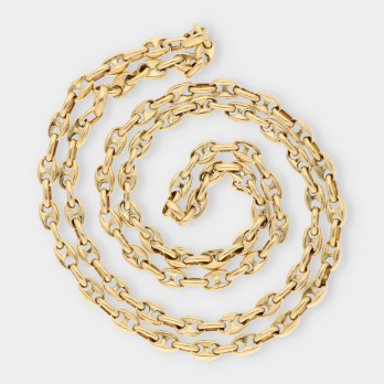 Cadena de calabrotes en oro 18kt 2