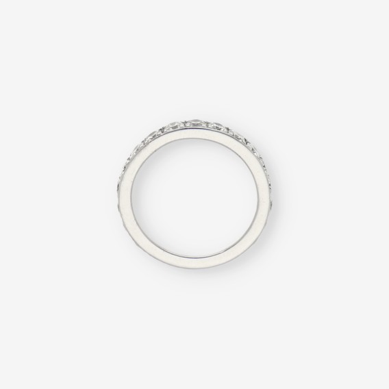 Anillo en oro blanco 18kt con brillantes