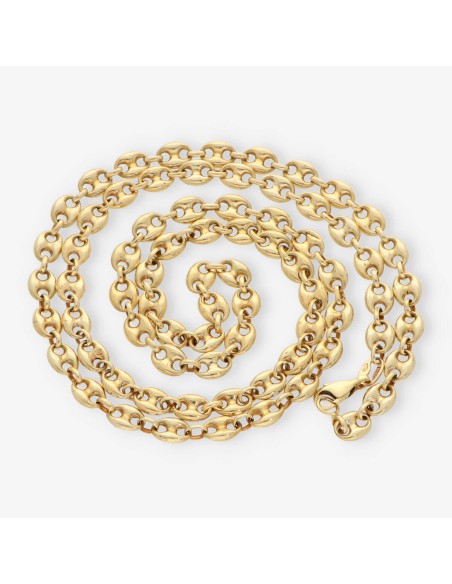 Cadena de calabrotes 73cm en oro 18kt