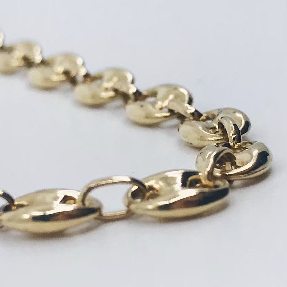 Cadena de calabrotes en oro 18kt