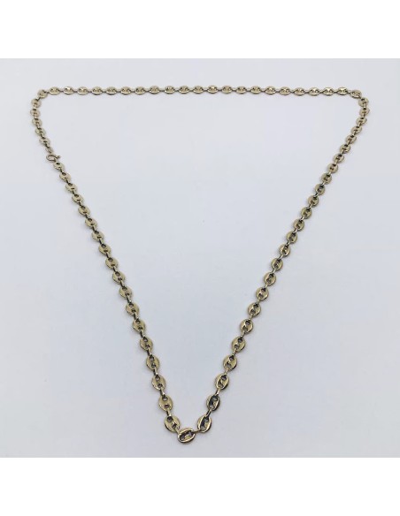 Cadena de calabrotes en oro 18kt