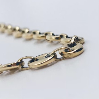 Cadena de calabrotes en oro 18kt 2