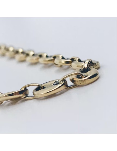 Cadena de calabrotes en oro 18kt