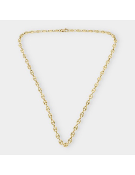 Cadena de calabrotes en oro 18kt