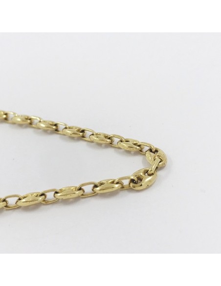 Cadena de calabrotes en oro 18kt