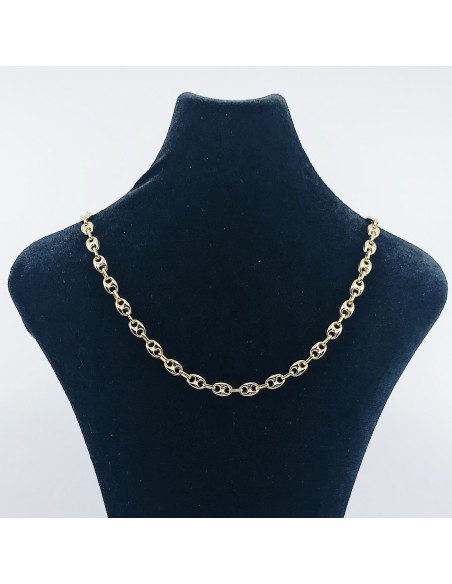 Collar de oro de 18kt.