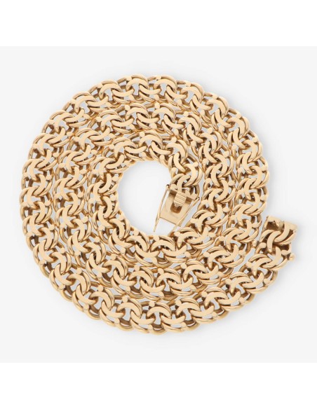 Cadena maciza en oro 18kt