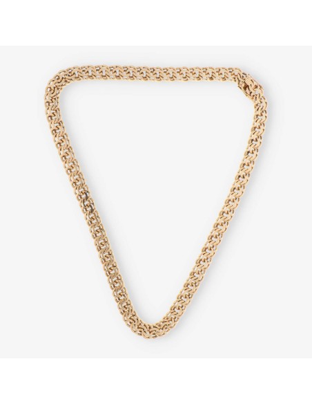 Cadena maciza en oro 18kt