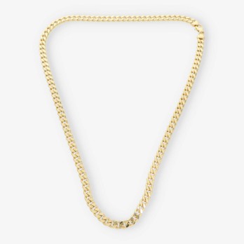 Cadena barbada 60cm en oro 18kt NUEVO