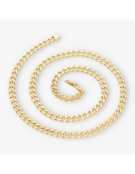 Cadena barbada 60cm en oro 18kt NUEVO