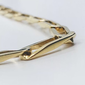 Cadena bilbaÃ­na en oro 18kt 2