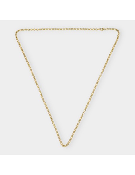 Cadena rolo en oro 18kt
