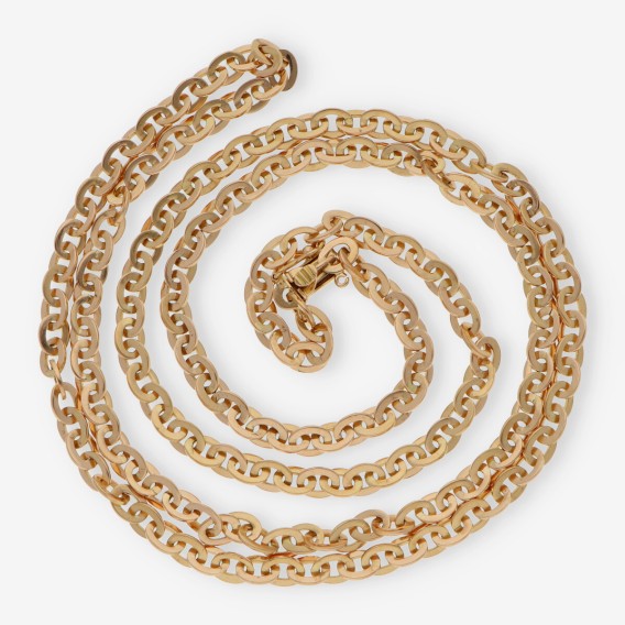 Cadena 91cm en oro rosa 18kt