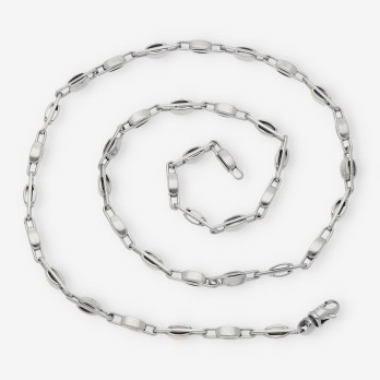 Cadena en oro blanco 18kt 2
