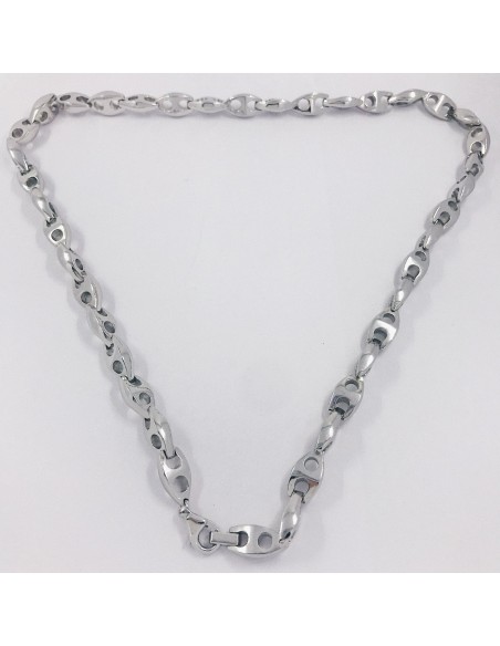 Cadena en oro blanco Macizo 18kt