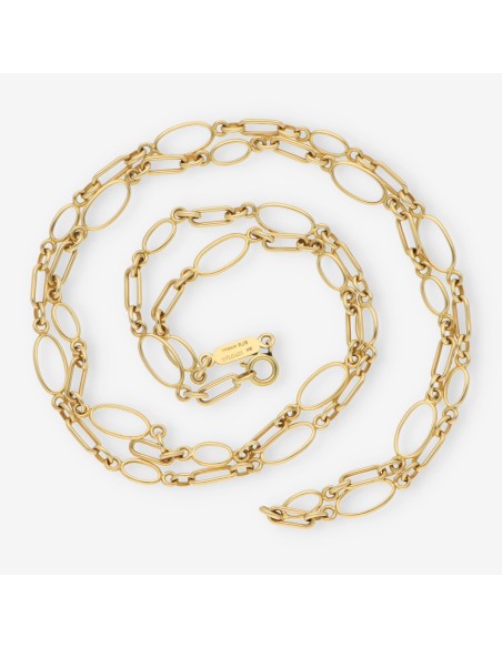 Cadena Bulgari 96cm en oro 18kt