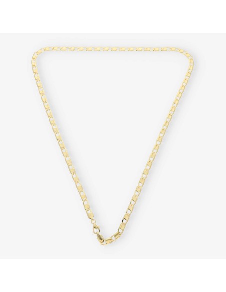 Cadena plana 60cm en oro 18kt NUEVO