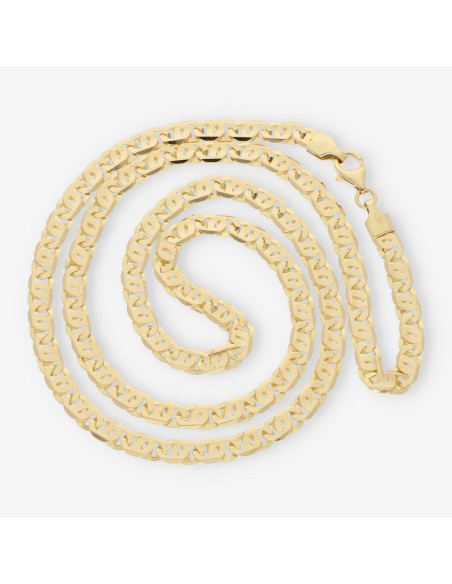 Cadena plana 60cm en oro 18kt NUEVO