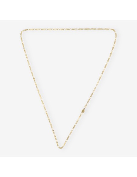 Cadena Chimento alterna 3x1 en oro 18kt