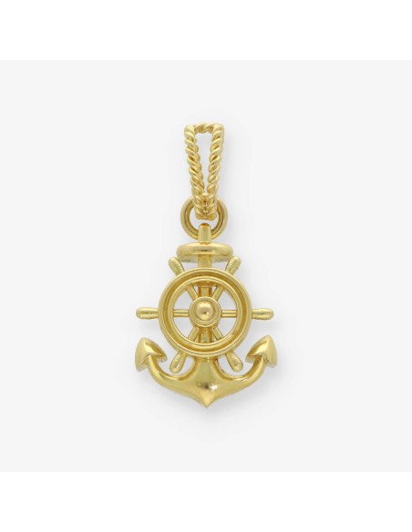 Ancla marinera en oro de 18kt.