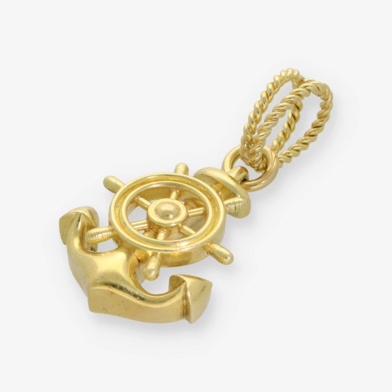 Ancla marinera en oro de 18kt.