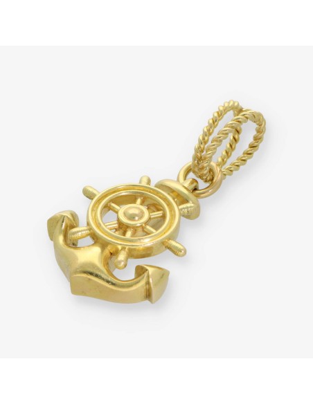 Ancla marinera en oro de 18kt.