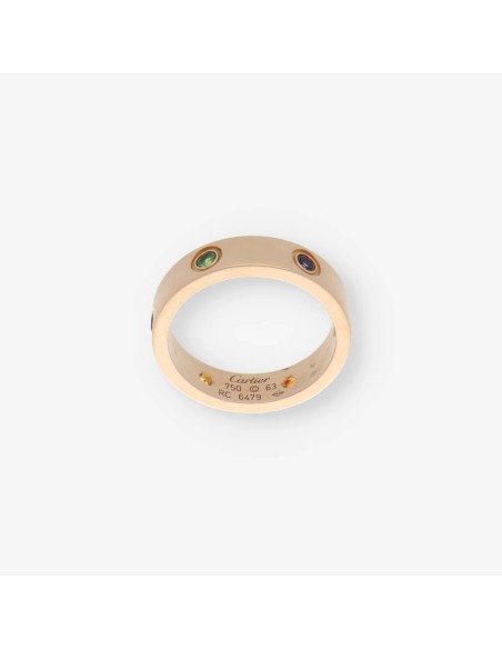 Anillo Love Cartier en oro rosa 18kt
