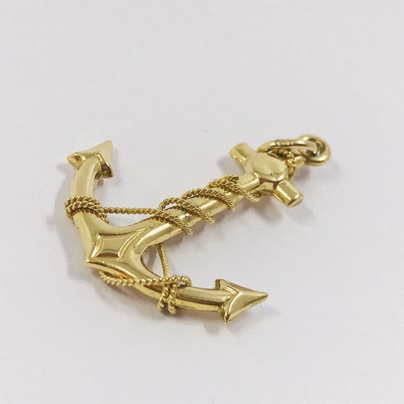 Ancla en oro 18kt