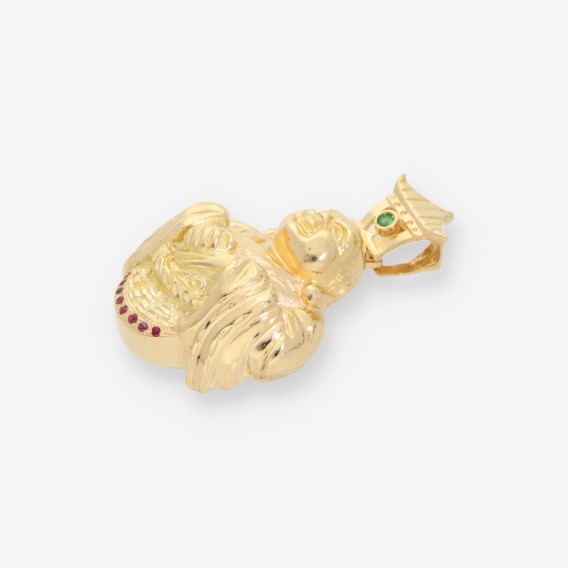 Colgante Buda en oro 18kt