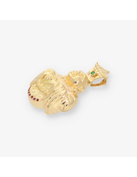 Colgante Buda en oro 18kt