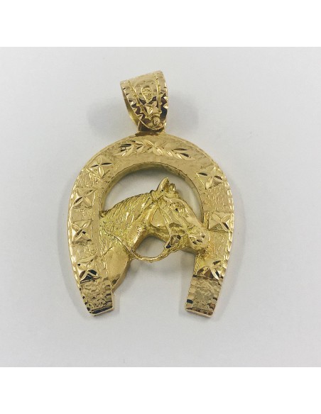 Colgante en forma de herradura