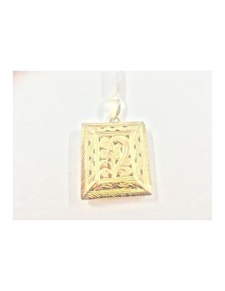 Colgante porta fotos en oro