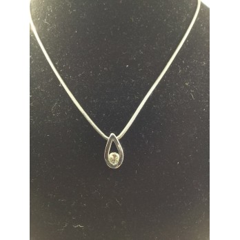 Colgante en oro y brillante 2