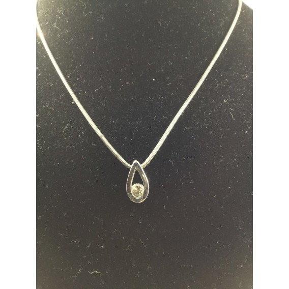 Colgante en oro y brillante