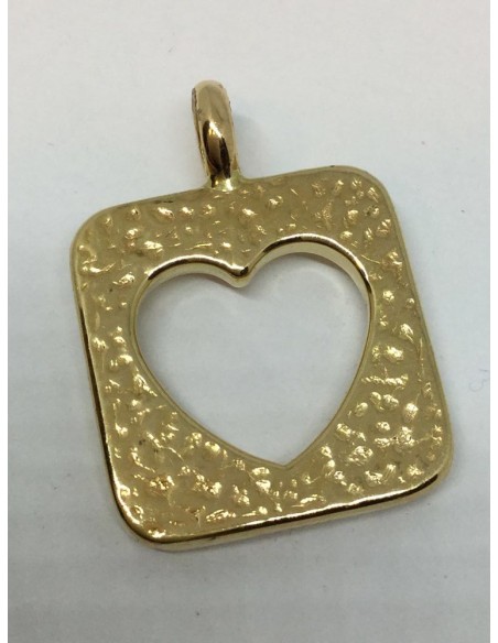 Colgante Tous de oro en forma de corazÃ³n