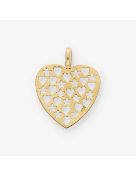 Colgante corazÃ³n Tous en oro 18kt.
