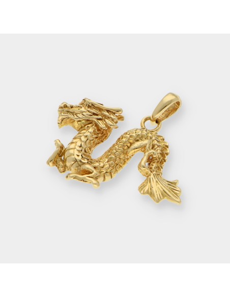 Colgante DragÃ³n en oro 18kt