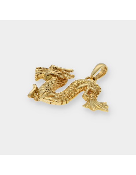 Colgante DragÃ³n en oro 18kt