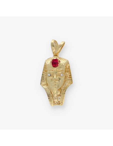 Colgante FaraÃ³n en oro 18kt