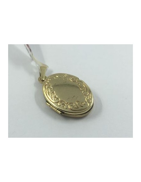 Colgante porta fotos en oro