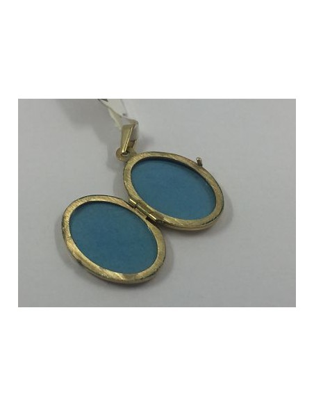 Colgante porta fotos en oro